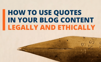 Cómo usar citas en el contenido de tu blog de forma legal y ética